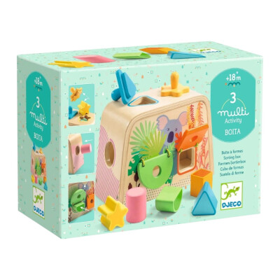 Cubo De Formas Boita Multi Madera Cubo De Formas Boita Multi Madera