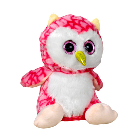 Peluche Phi Phi Toys Búho Rosa 30 cm 001