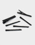 Horquillas Set Classic Set De Horquillas - Negro