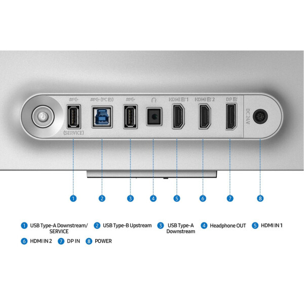 Monitor Samsung Odyssey G8 32" Oled 4k G81sf MONITOR SAMSUNG ODYSSEY G8 32 OLED 4K