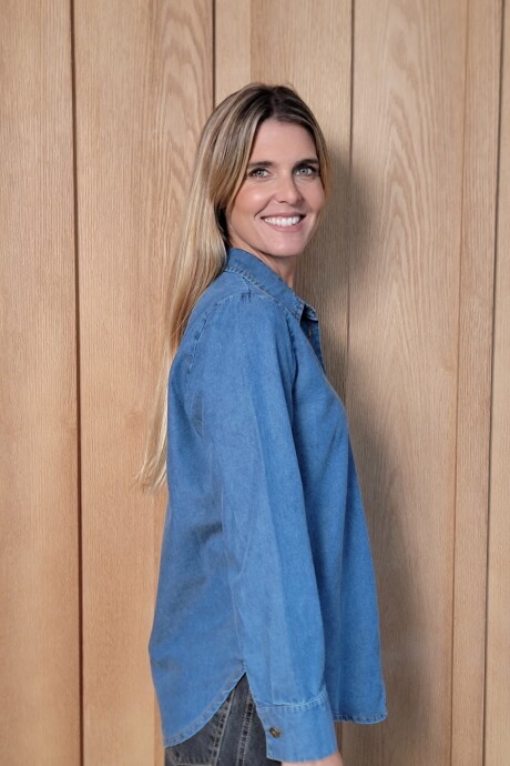 Camisa Paulina Denim Azul
