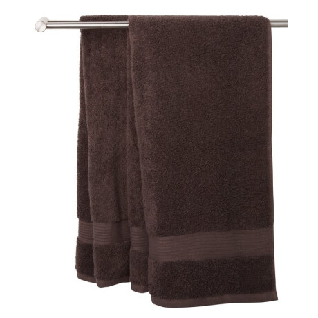 Toalla De Mano Karlstad 50X100 Marron Oscuro