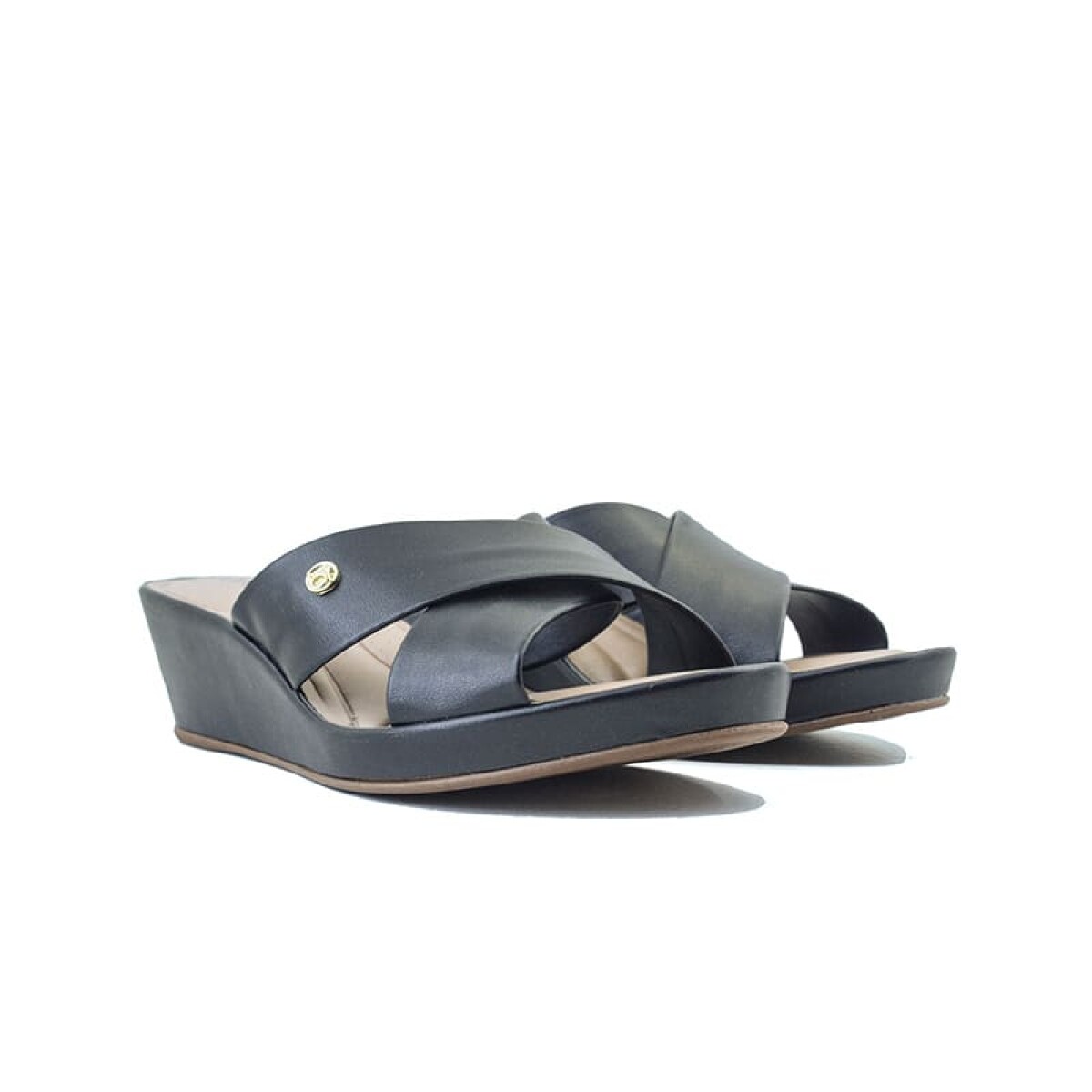 Sandalias Beira Rio Tiras Cruzadas de Mujer - 8457.300-11079 - Negro 