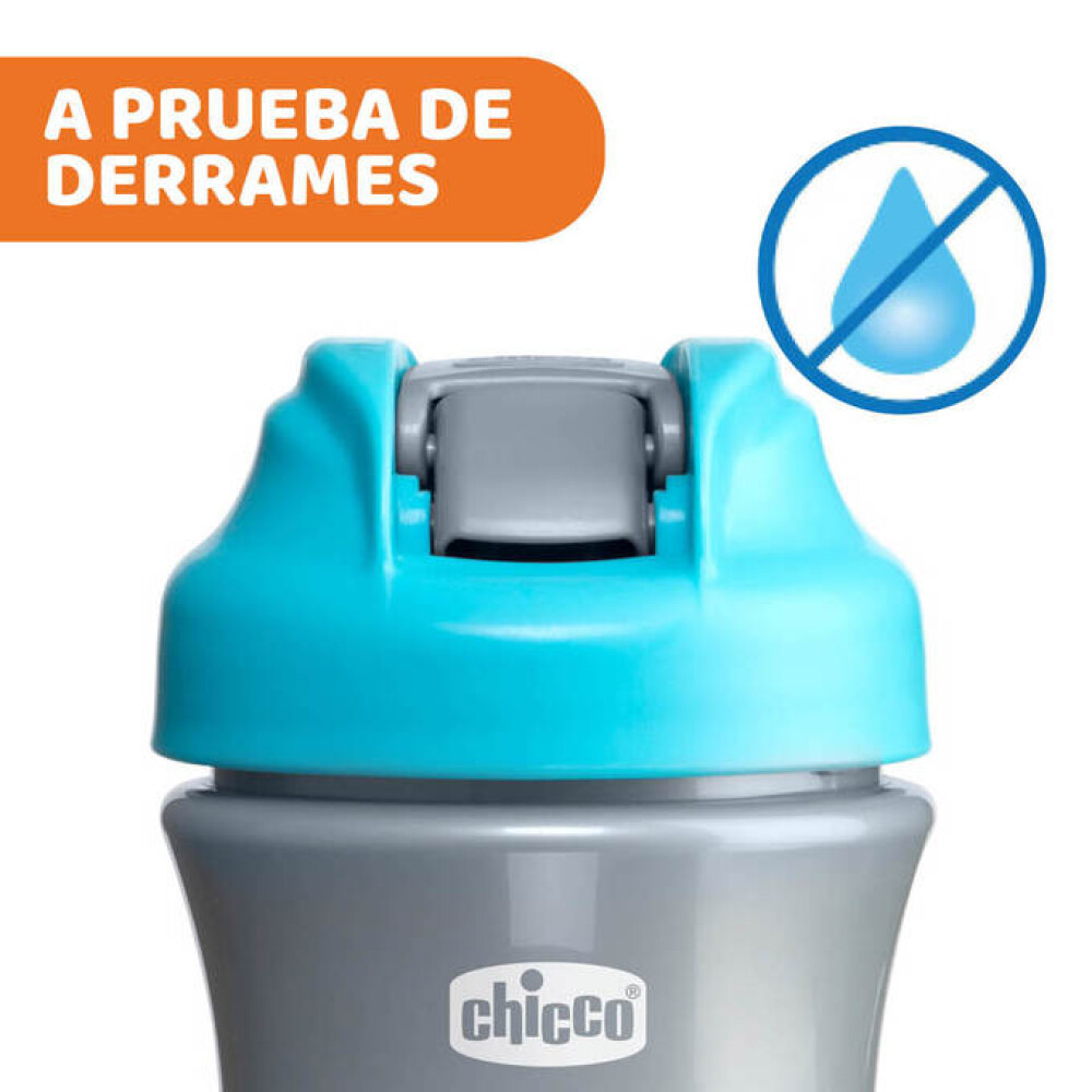 Vaso POP UP CHICCO sorbito 24m+ celeste