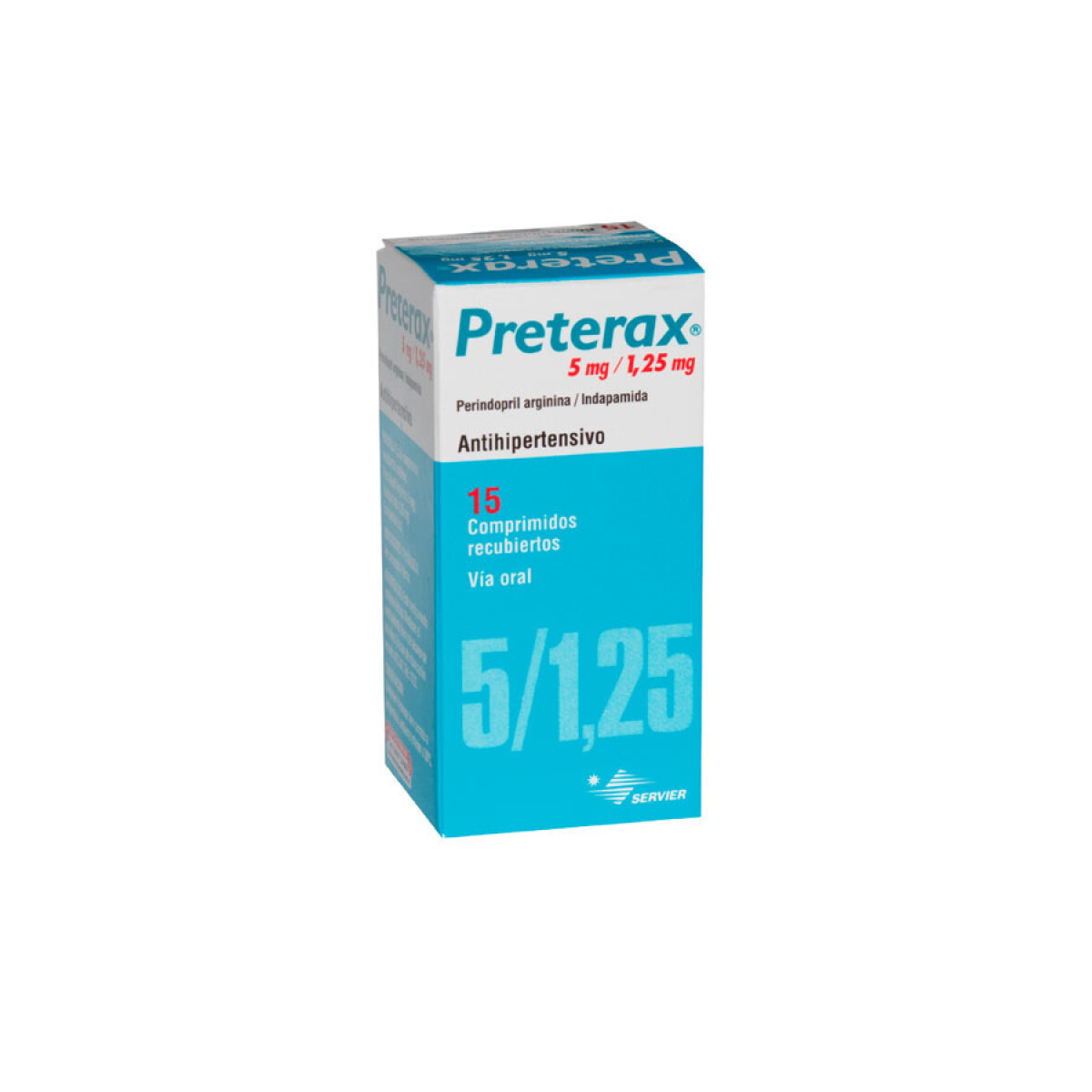 Preterax 5/1.25 X 15 Com 