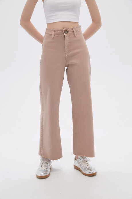 Pantalon Adeline Taupe Claro