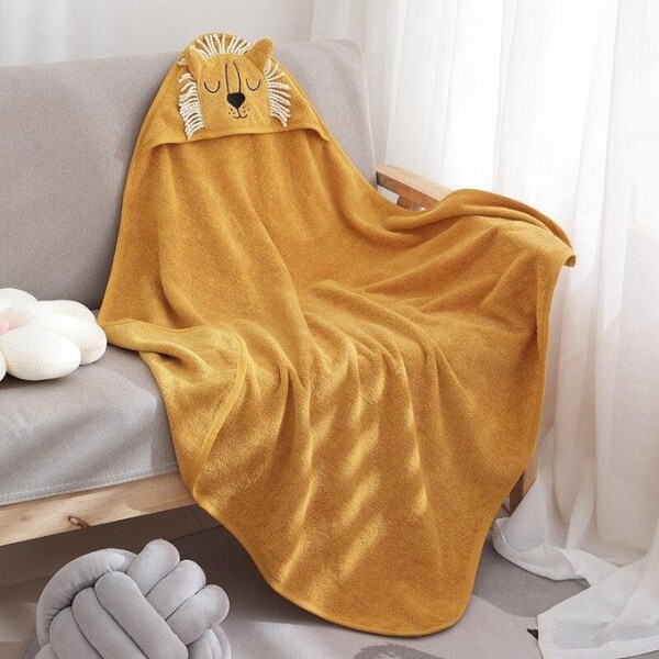 Toalla animales capucha XL Leon