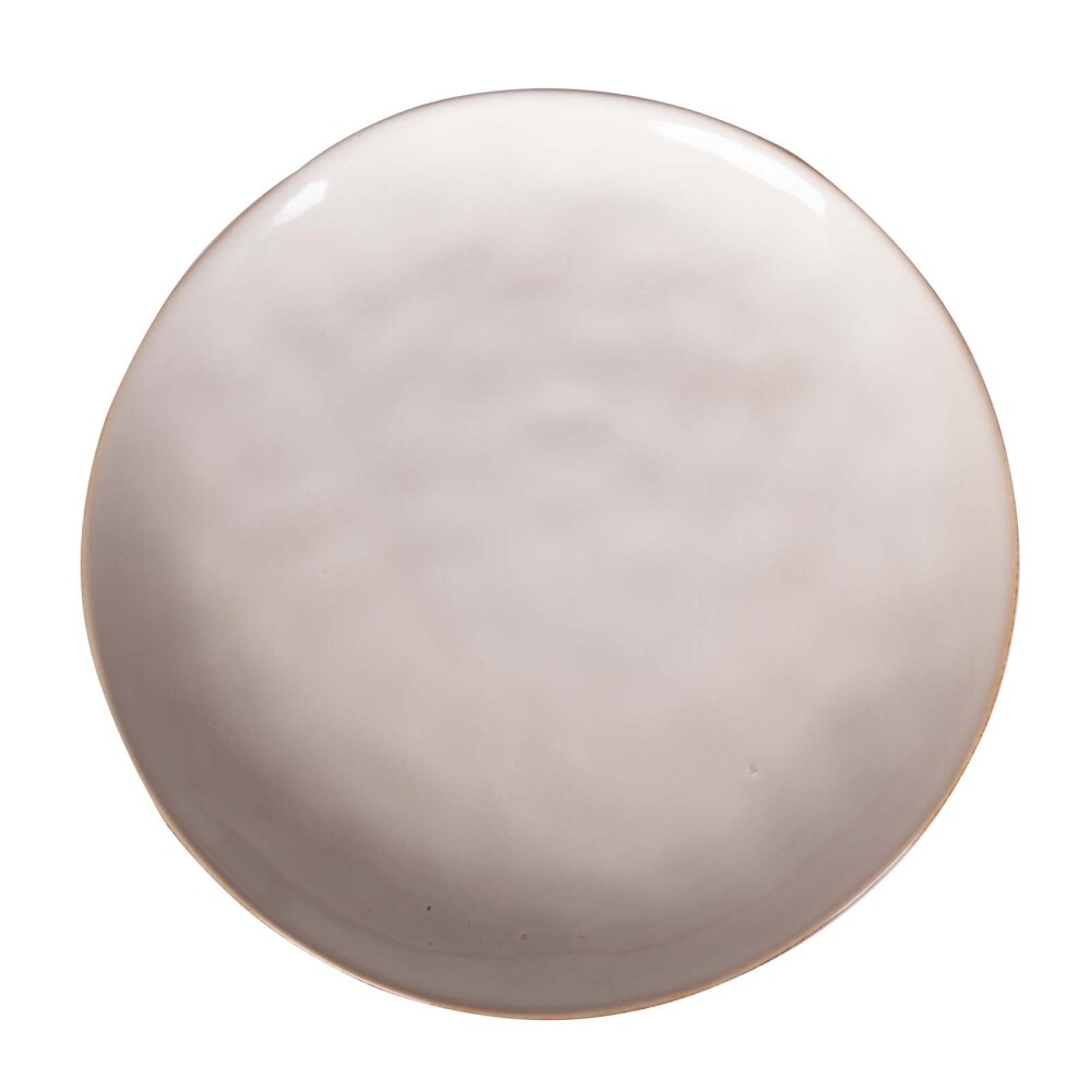 PLATO 27CM CERAMICA NATURAL-BEIGE DIANA
