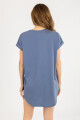 GREY DAISIES DRESS AZUL