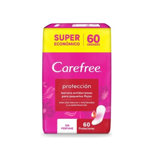 Carefree protectores diarios x60 Protección