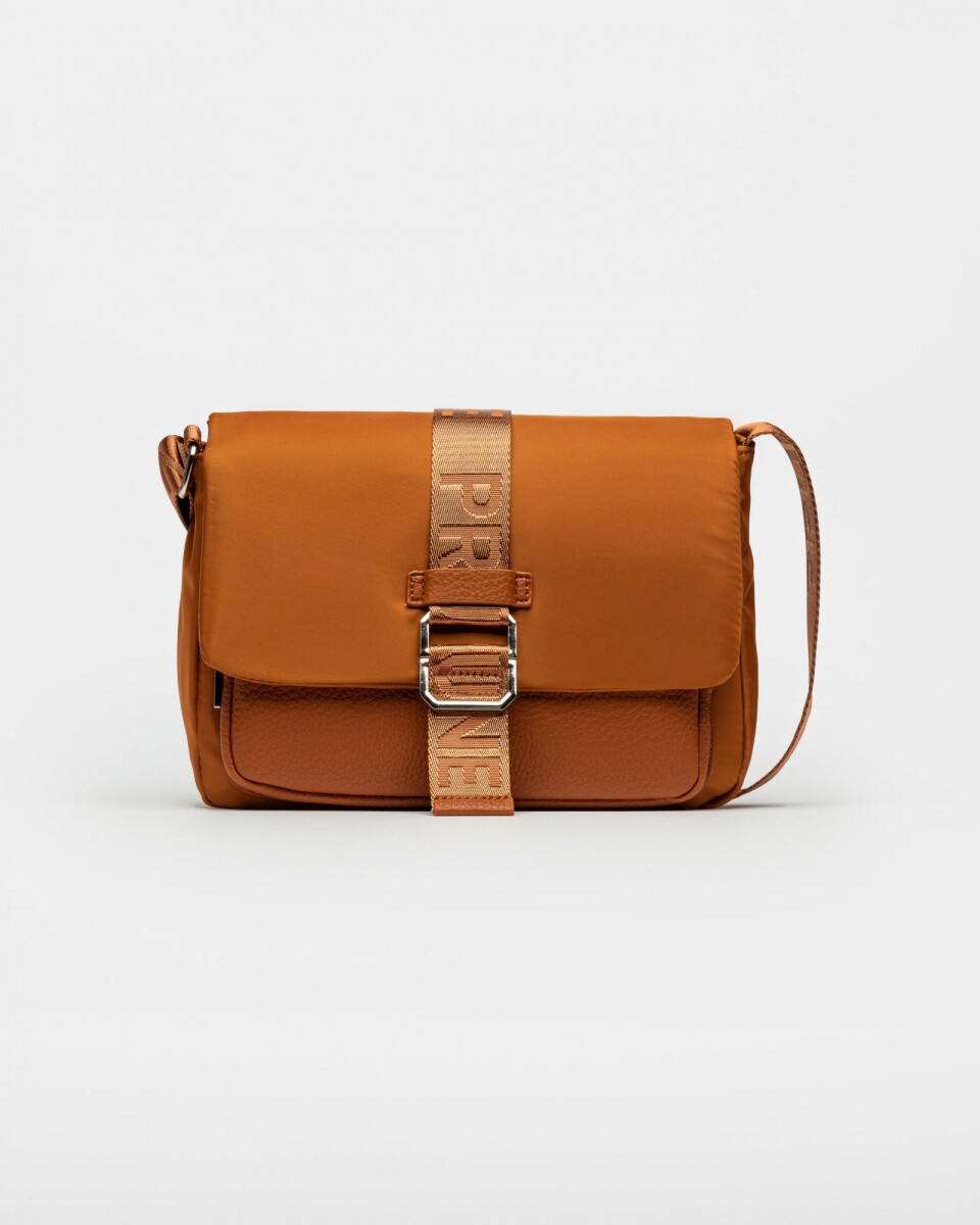 Bandolera Ana En Nylon - Marron 
