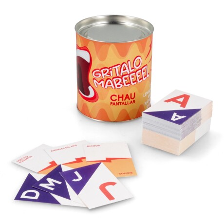 Juego de Cartas Gritalo Mabeeeel en Lata 001