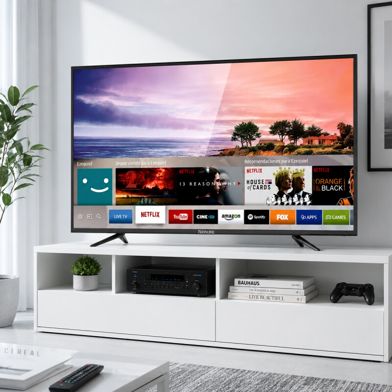SMART TV MICROSONIC 40" 4K LED MOD. LED4KSM50B2 Smart Tv Microsonic 40" 4k Led Mod. Led4ksm50b2