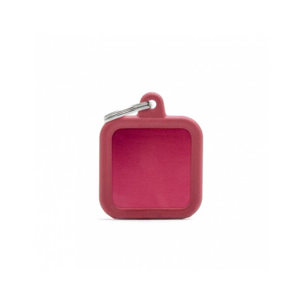 HTA03RED - CUADRADO ALUMINIO ROJO GOMA ROJA HTA03RED - CUADRADO ALUMINIO ROJO GOMA ROJA