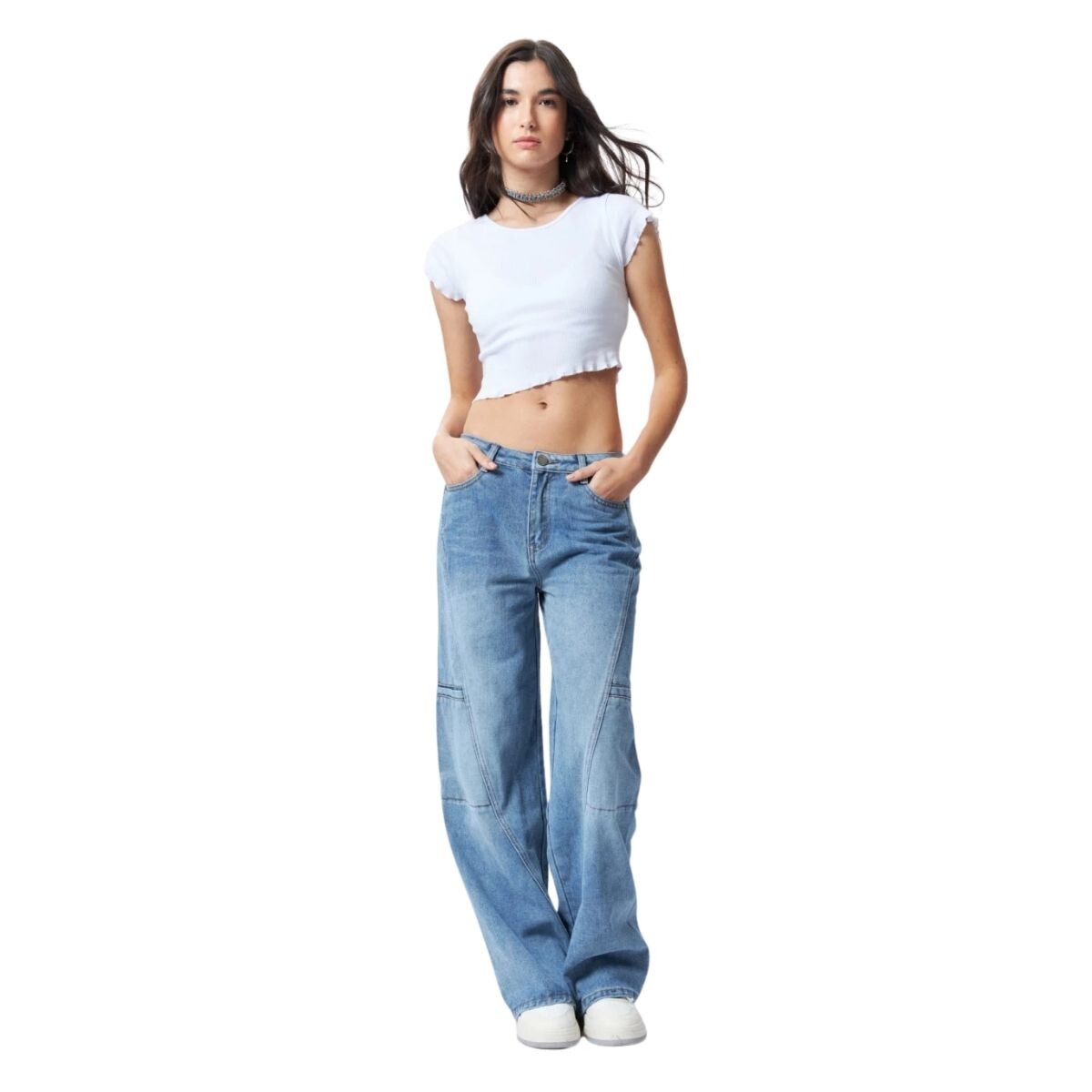 JEAN SIENNA 21-28 - AZUL LAVAD 