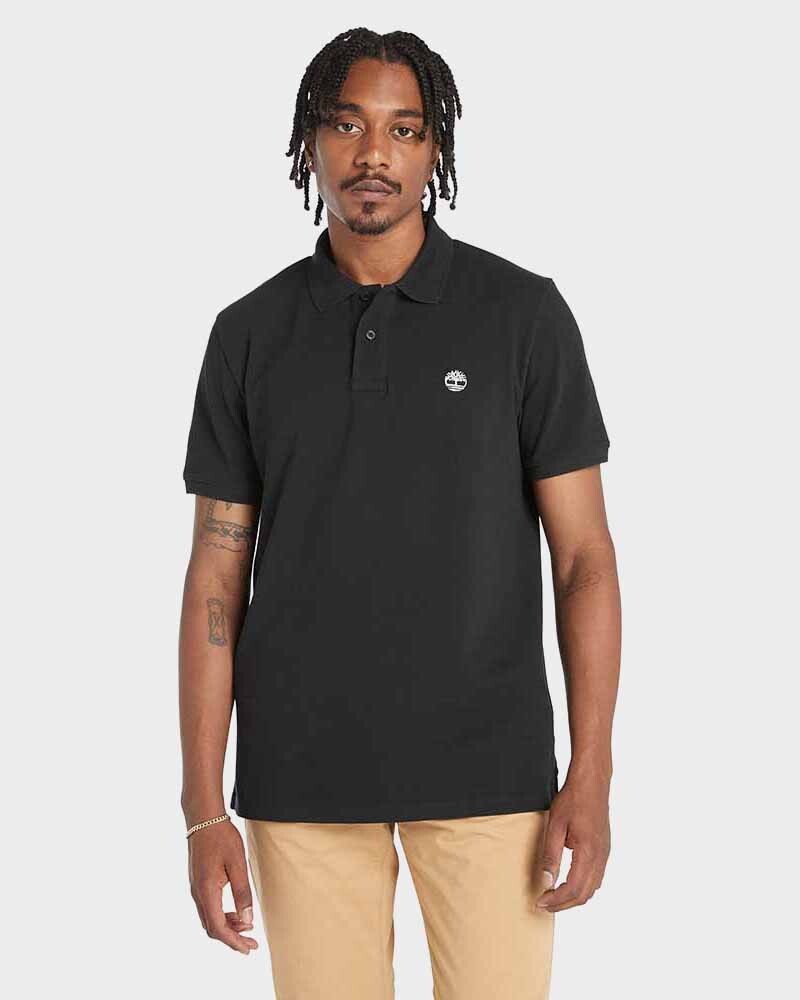 Polera Oyster River Chest Logo SS Hombre 001