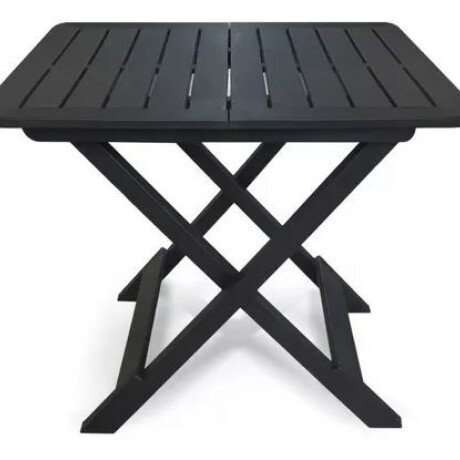 Mesa Plegable 80x72 Negra Polipropileno Mesa Plegable 80x72 Negra Polipropileno