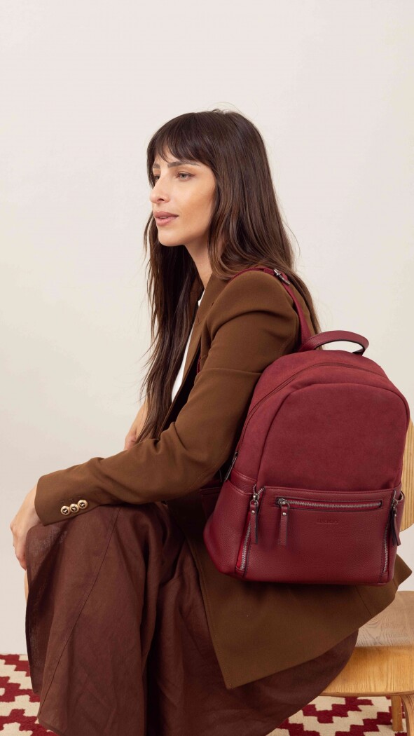 MOCHILA MIRIAM BORDEAUX