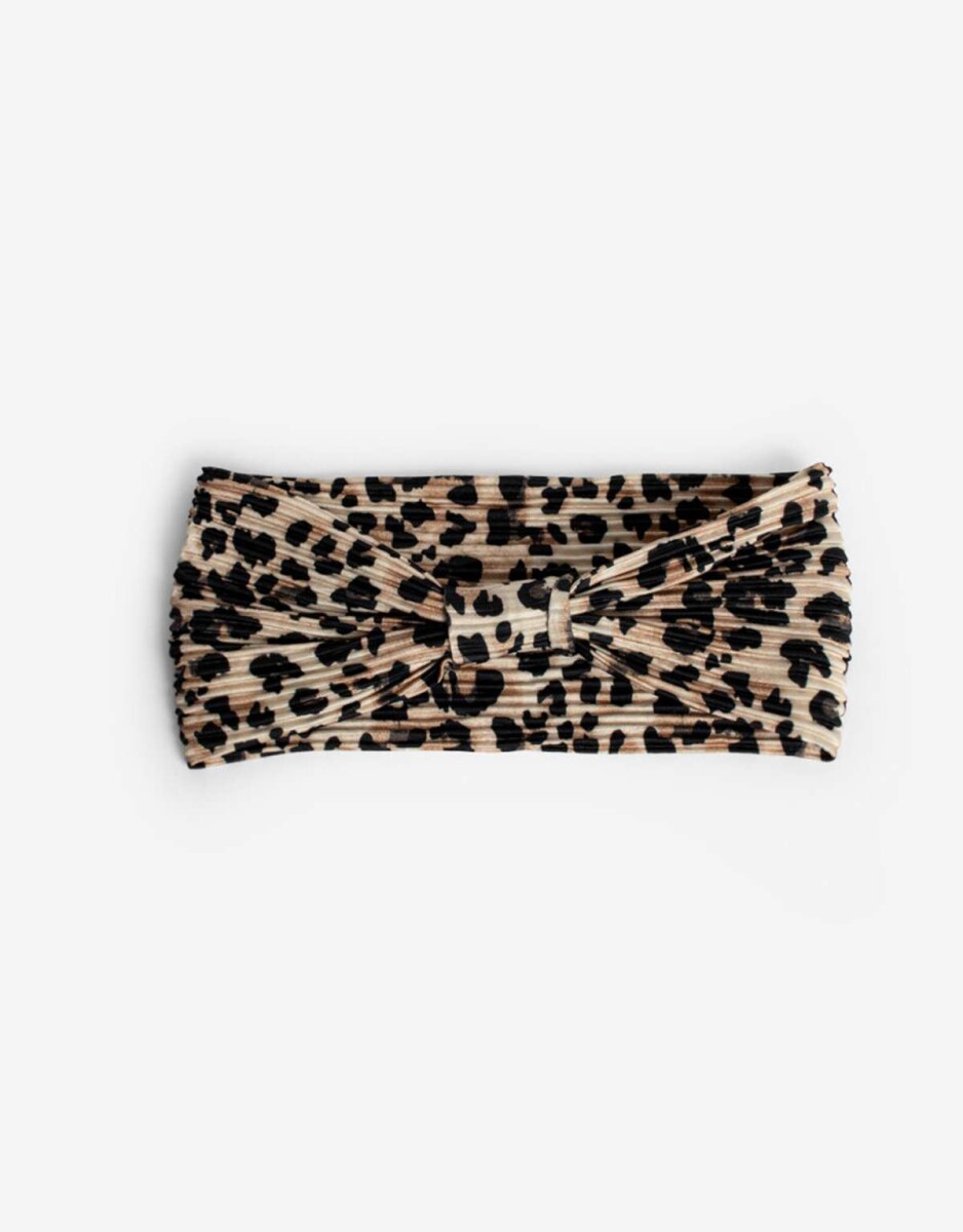 Vincha Textil Animal Print - Estampado Animal Print 