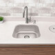 PILETA DE COCINA SIMPLE RECTANGULAR ACERO INOXIDABLE 000