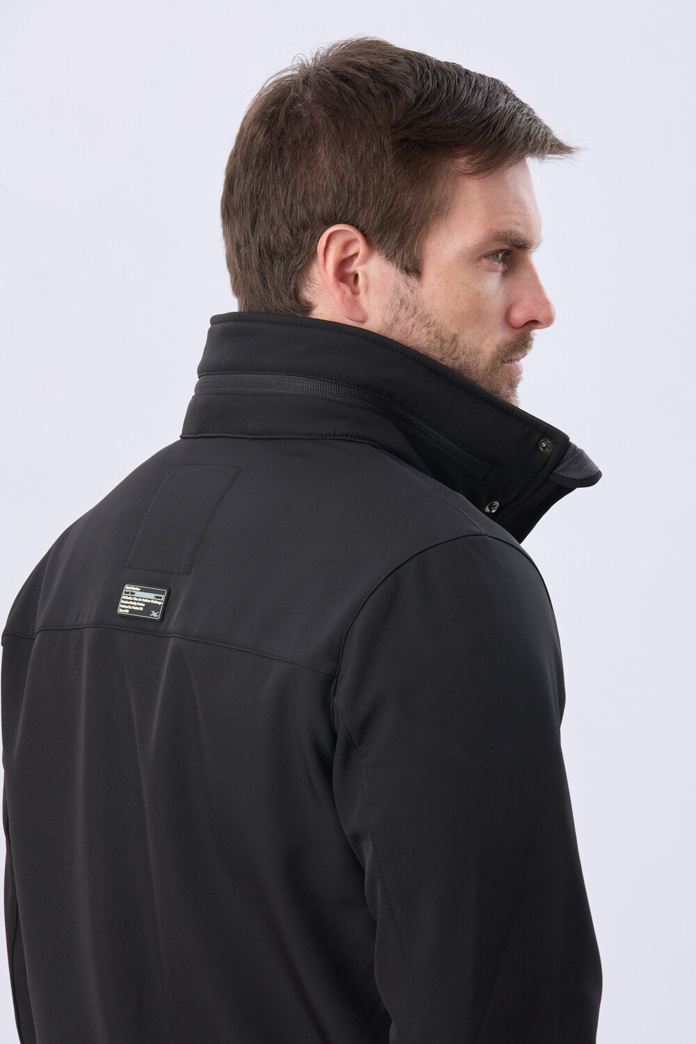 CAMPERA DE NEOPRENO Negro