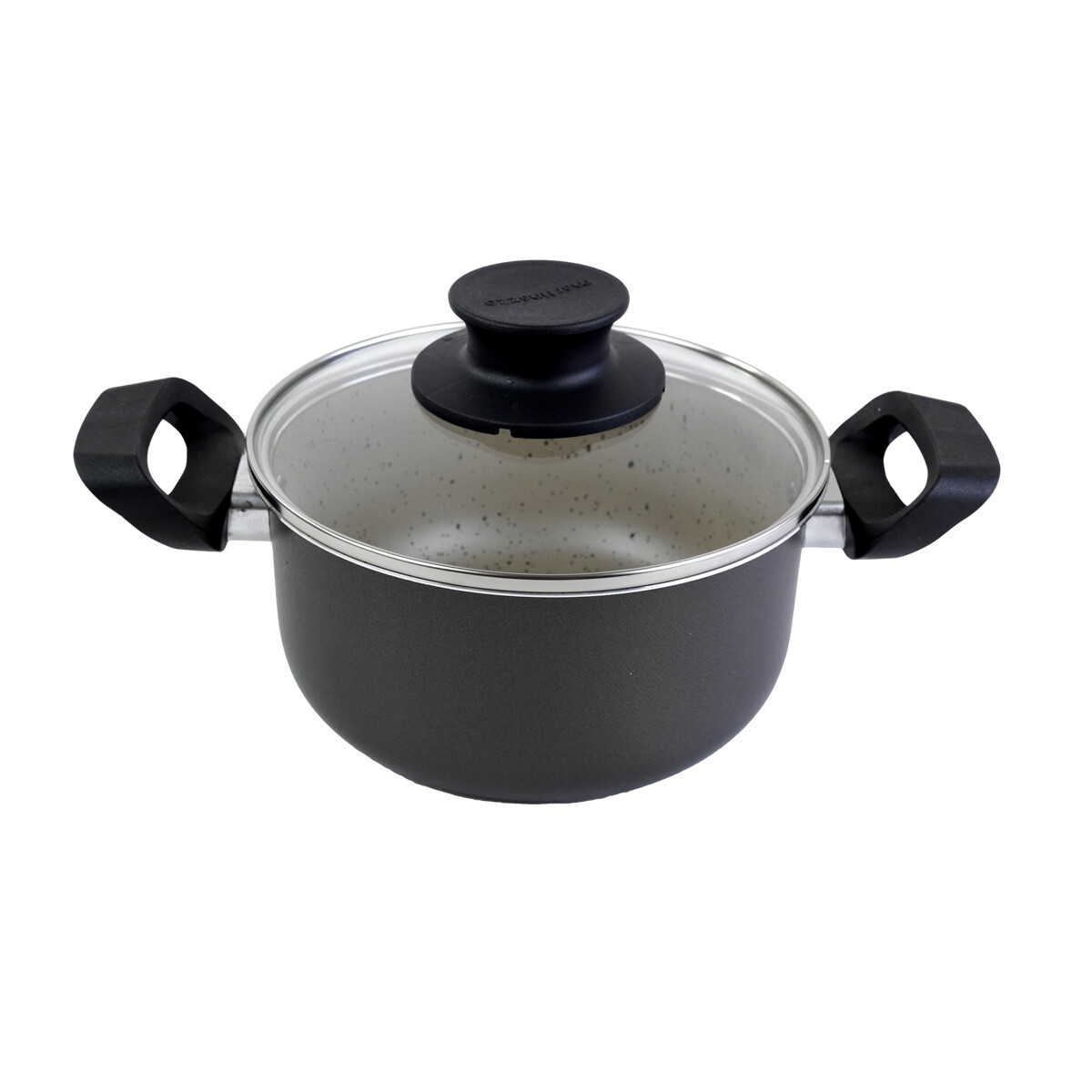 OLLA ANTIADHERENTE 1.5LT 16X13 BEIGE/GRAFITO TROPICOS MARTINAZZO 