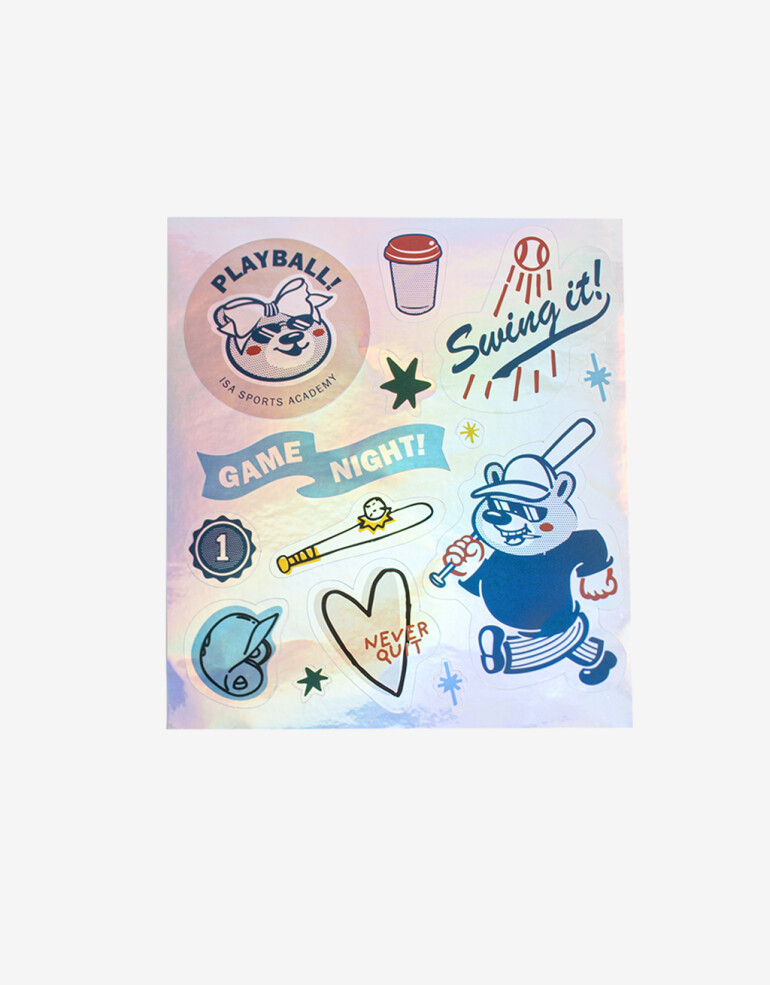 Rega Varios Set De Stickers Holográficos - Combinacion Multicolor