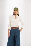 Camisa Lilium en Algodón Blanca