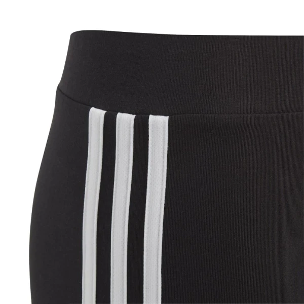 Calza Adidas Essentials Cotton 3 bandas Negro