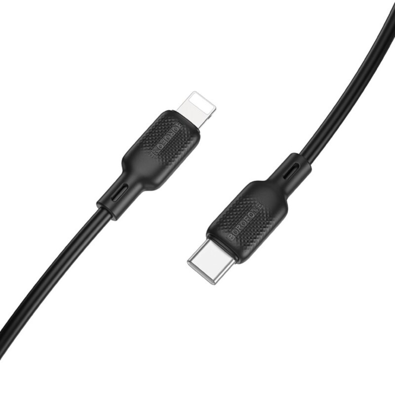 Cable Carga Rápida Usb-c A Lightning 2m Silicona Negro 27w Cable Carga Rápida Usb-c A Lightning 2m Silicona Negro 27w