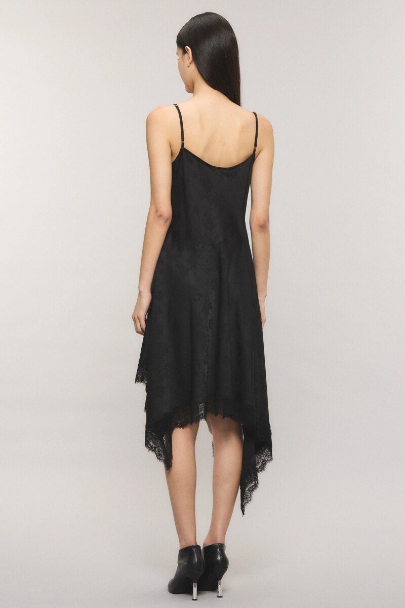 VESTIDO NEW ROMANTIC Negro