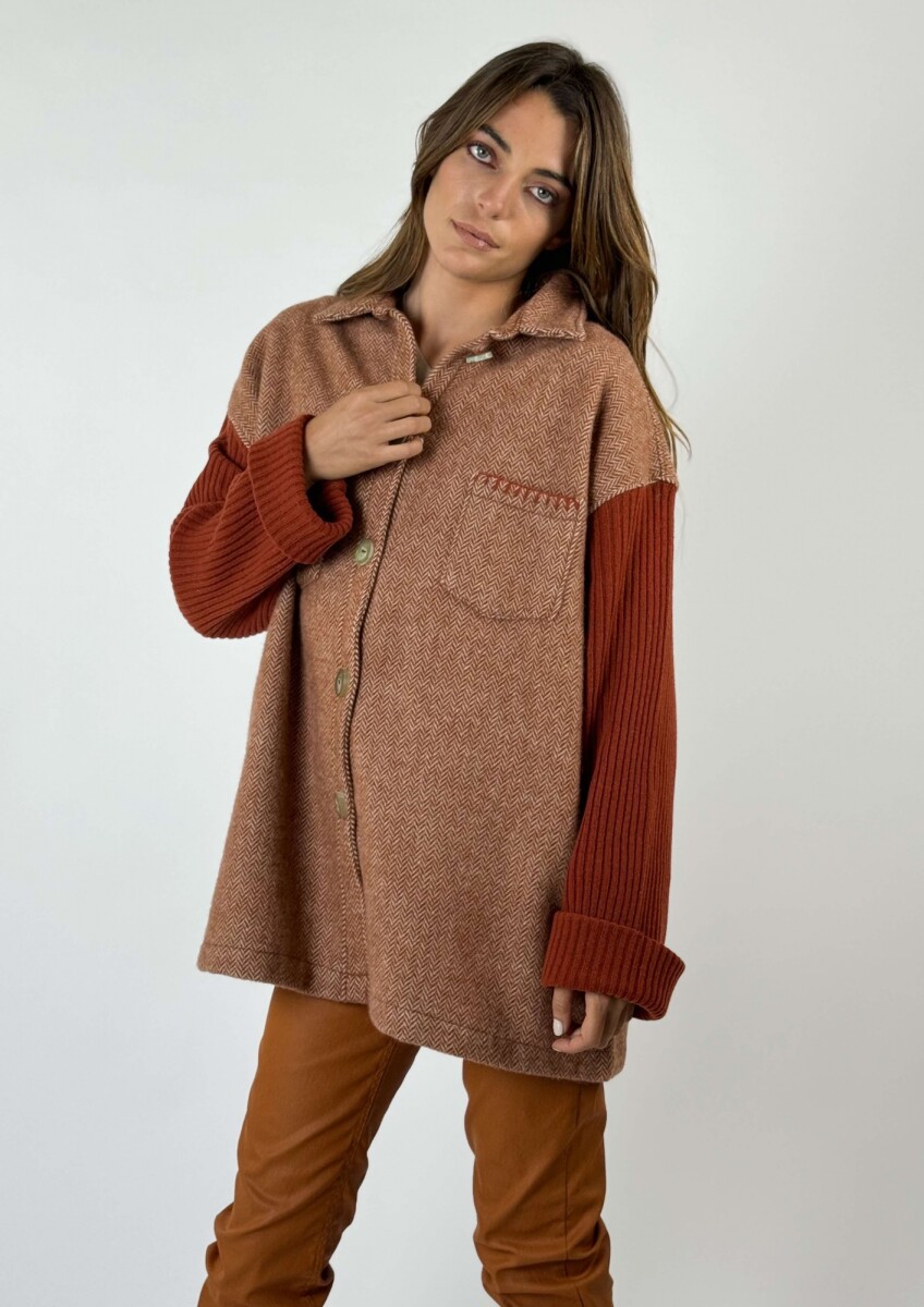 CHAQUETA LIVIA - TERRACOTA 