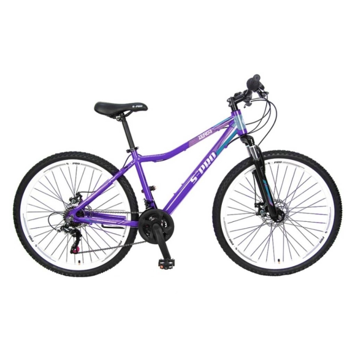 Bicicleta S-pro Mtb Zero3 R.27.5 Dama Aluminio F/disco - Violeta 