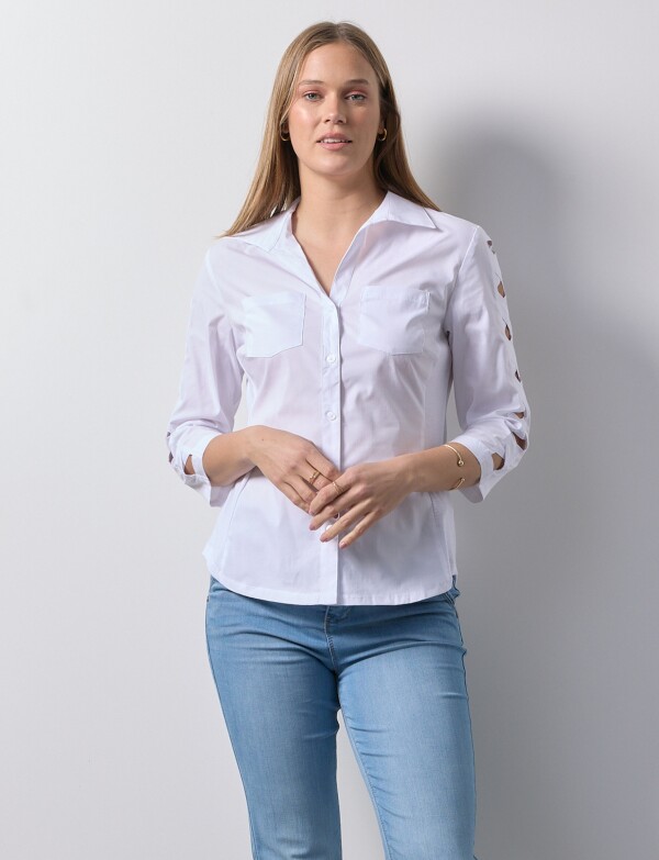 Camisa Det Mga BLANCO