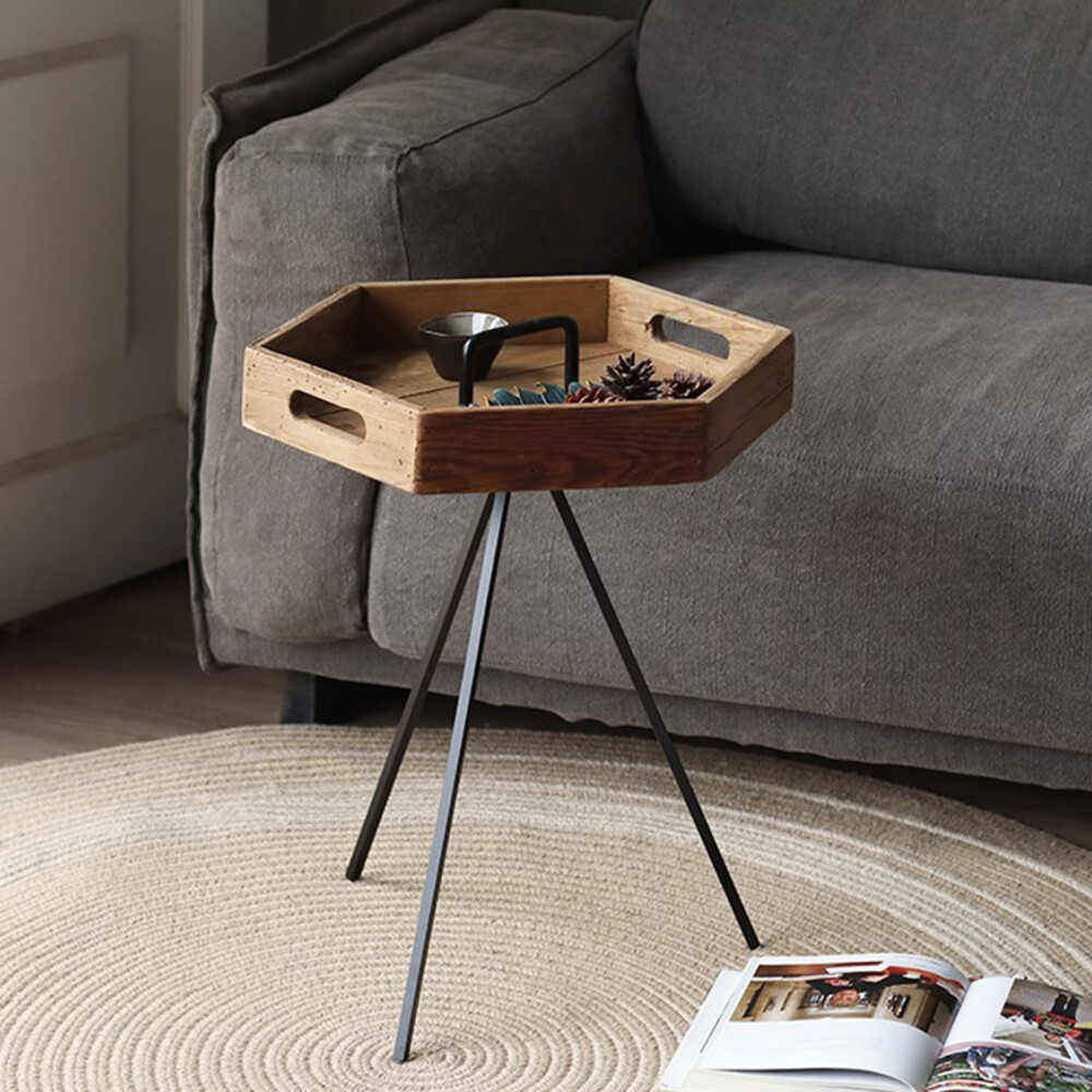 MESA RATONA DE CENTRO AUXILIAR - LÍNEA RÚSTICA MESA RATONA DE CENTRO AUXILIAR - LÍNEA RÚSTICA