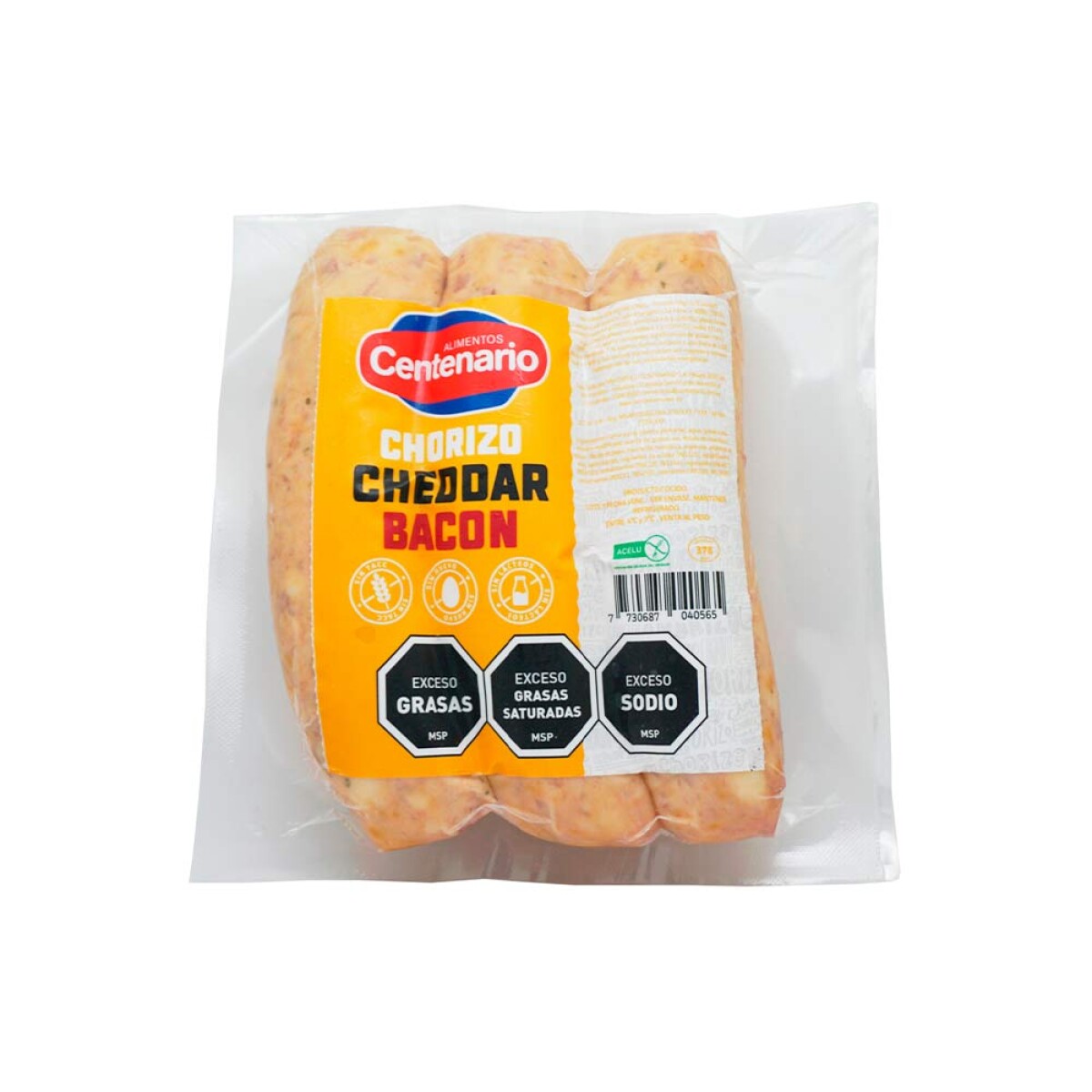 Chorizo Cheddar Bacon X 3 Centenario 