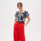 Pantalon Komae Rojo Anaranjado
