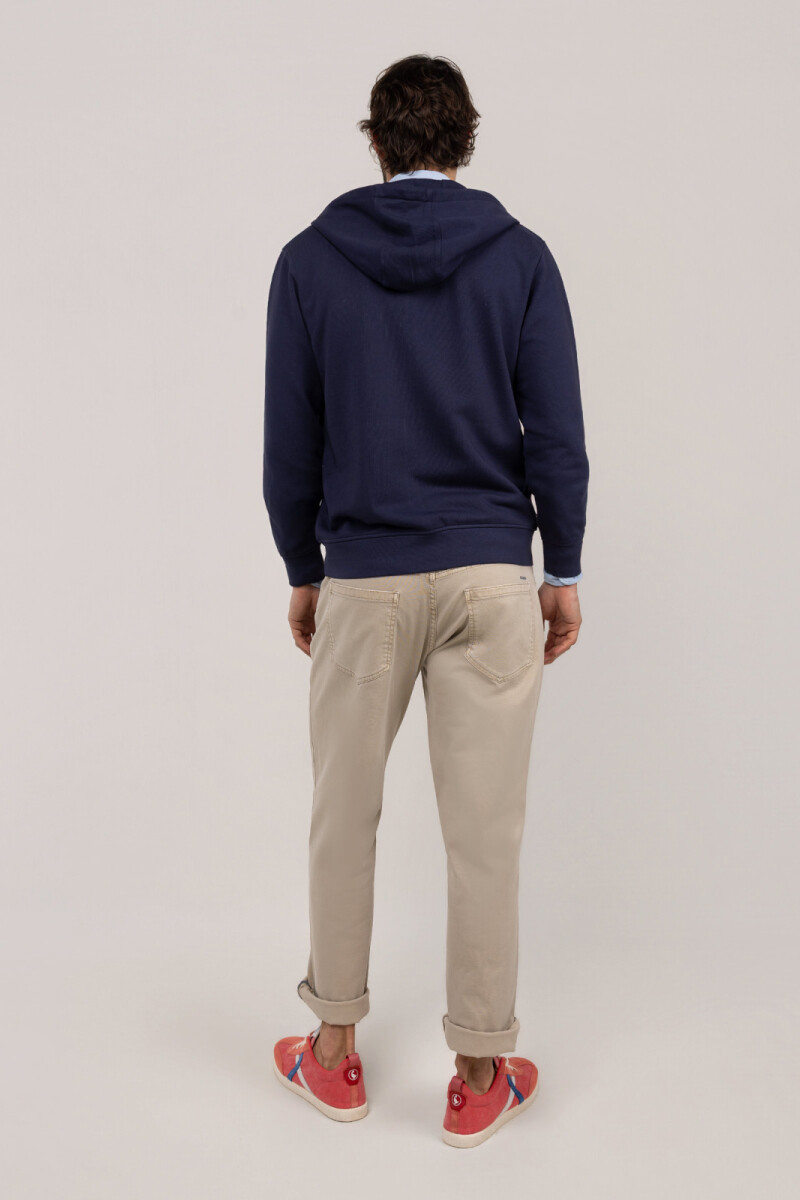 Sudadera Zipper Marino