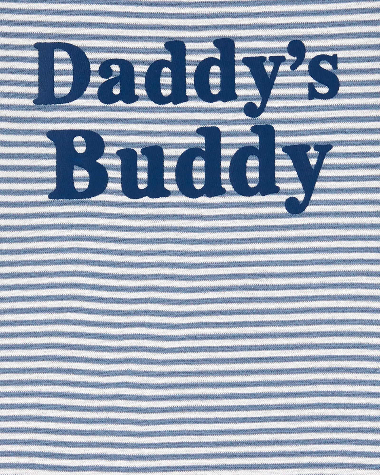 Body de algodón manga corta estampa Daddy's buddy Sin color