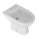 Bidet Con Transferencia Blanco Brillo 1 Agujero Blanco Brillo Aqualia Linea Baker