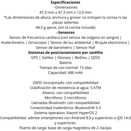 Smartwatch Xiaomi S4 V01