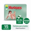 Pañales Huggies Flexi Comfort XXG X15