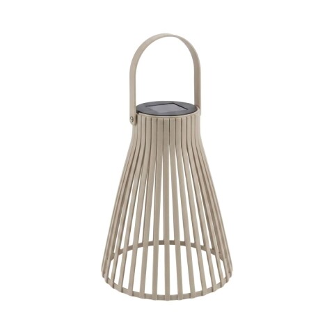 LAMPARA LED SOLAR BEIGE CLA Unica