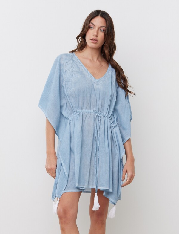Kaftan Bordado CELESTE