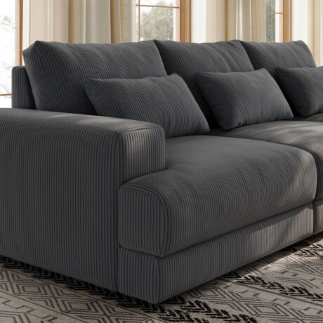 SOFA NUVOLA GRIS - 4 CUERPOS