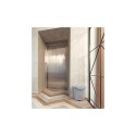 PAPELERA TACHO BASURA TRAMONTINA T-FORCE 25 LITROS GRIS