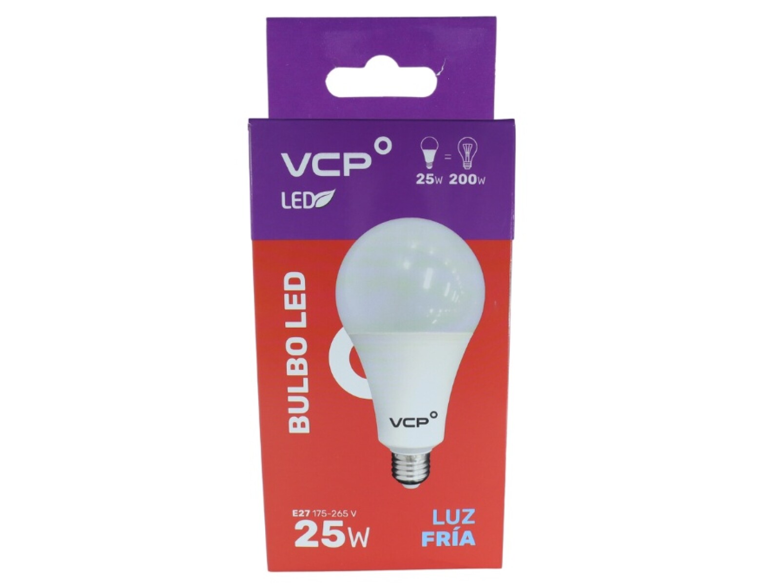LAMPARA LED BULBO 25W E27 6500K 