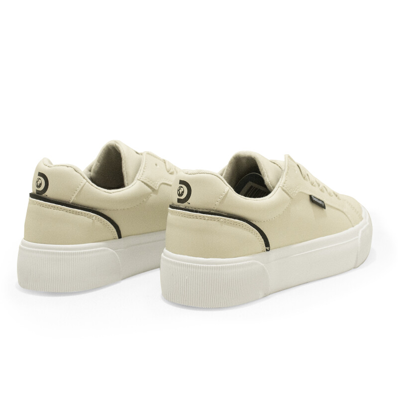 Championes Discovery calzado Casual vulcanizado alto de Mujer - DISCFW25829 Beige Claro