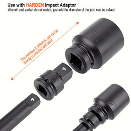 BARRA DE EXTENSIÓN DE IMPACTO DE 125 MM Y 1/2 N/a