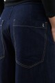 Pantalón de jean wide leg jean oscuro
